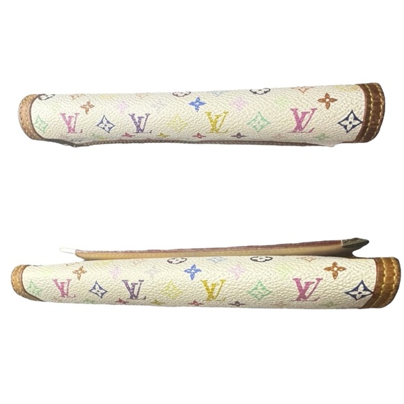 Louis Vuitton x Murakami LMT ED. Monogram Multicolor Porte Tresor Wallet W/ COA - Picture 3 of 16